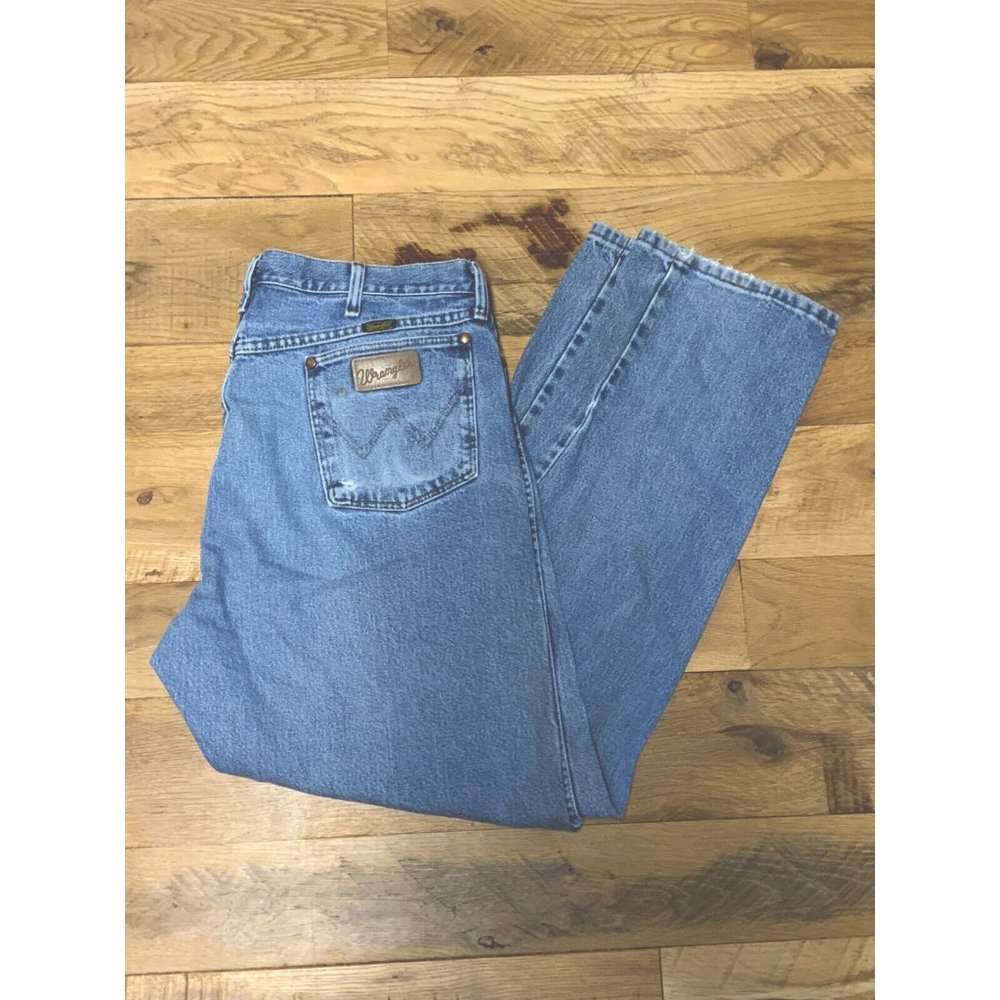Mens Wrangler Cowboy Cut Original Fit 38 X 34